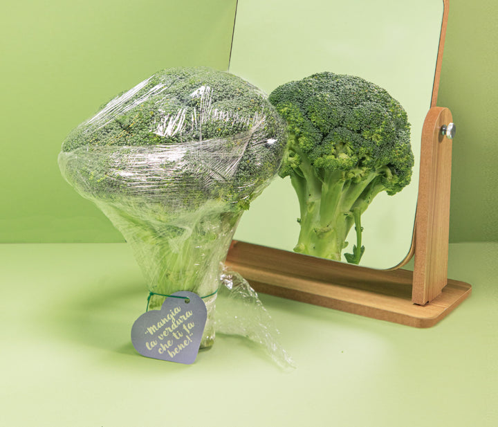 Perché il broccolo è spesso avvolto nella plastica?
