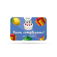 GIFT CARD BUON COMPLEANNO!