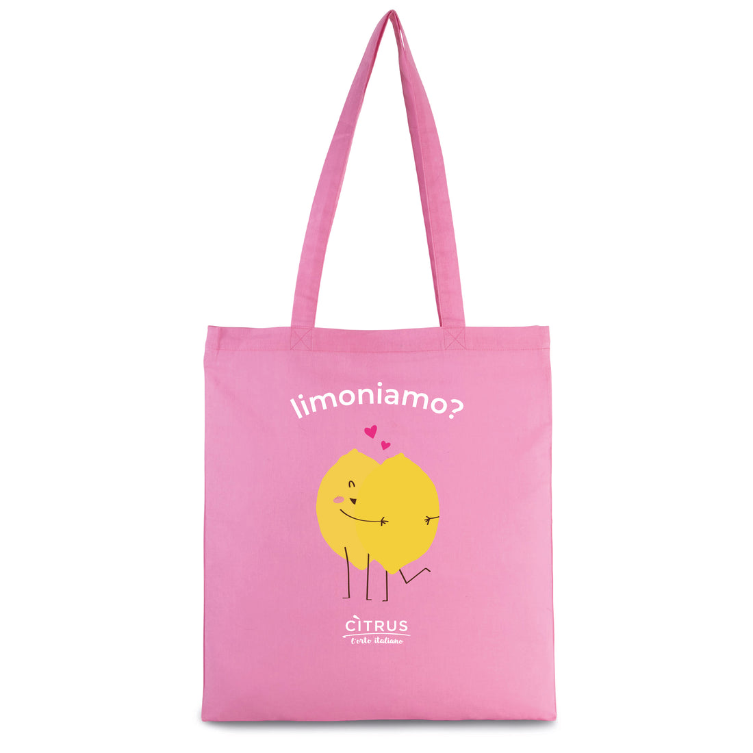 BORSA IN TELA ROSA